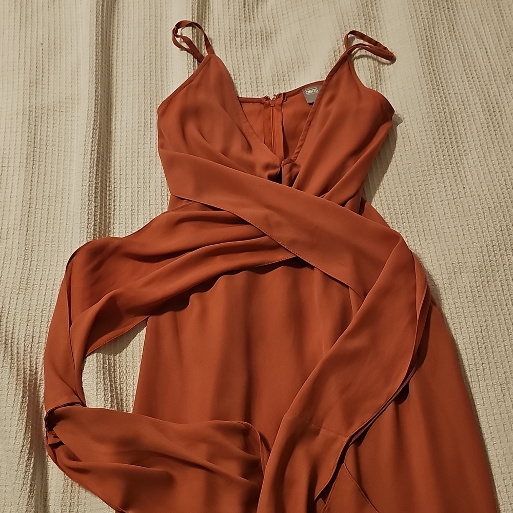 ASOS Rust Maxi Dress - Picture 3 of 3